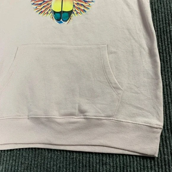 Journey Hoodie Womens Extra Small XS Pink Pullover Sweatshirt Pocket Graphic NWT - Picture 13 of 16